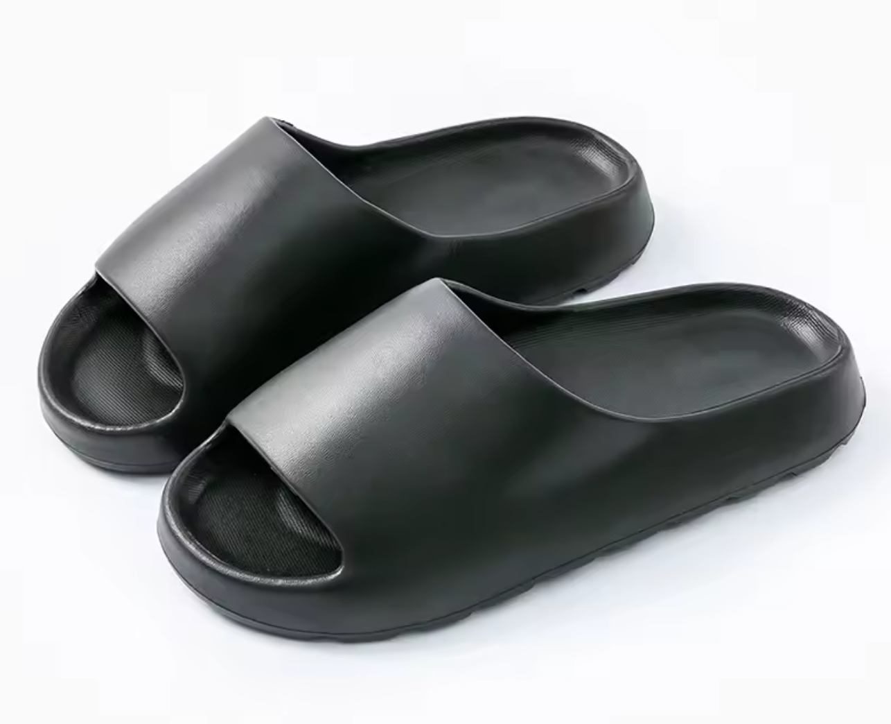 Yeezy Slides Adult Unisex Slip On Sandals Black